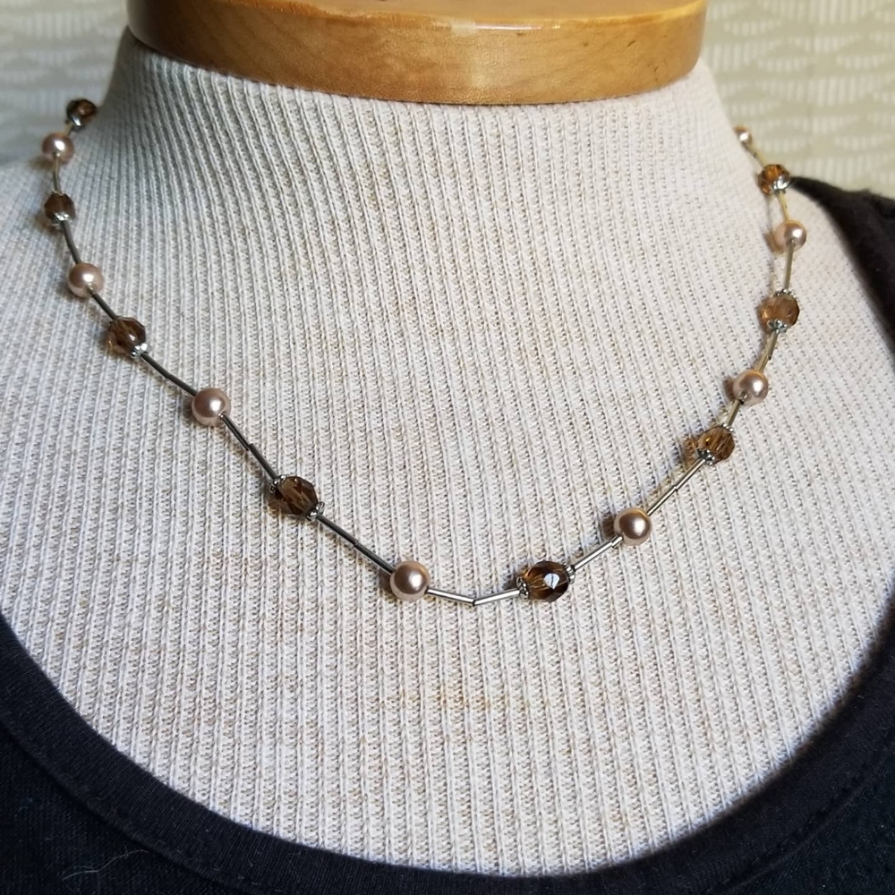 Earrings & necklace set
